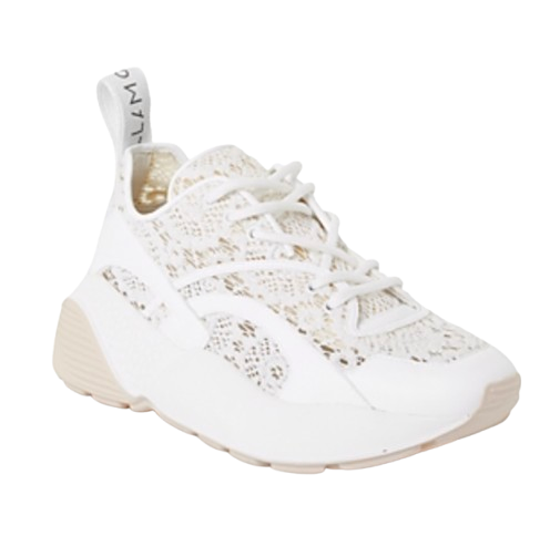 Stella McCartney White Lace Trainers