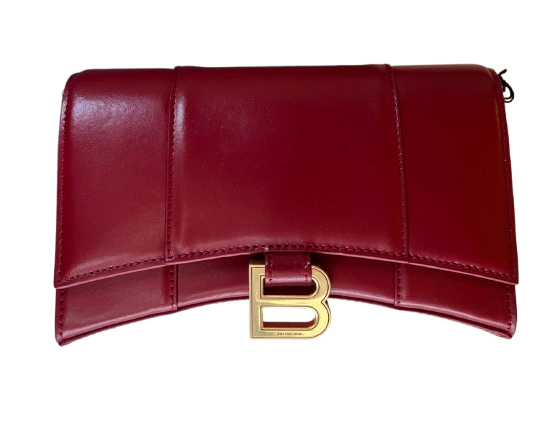 Balenciaga Hourglass Wallet On Chain