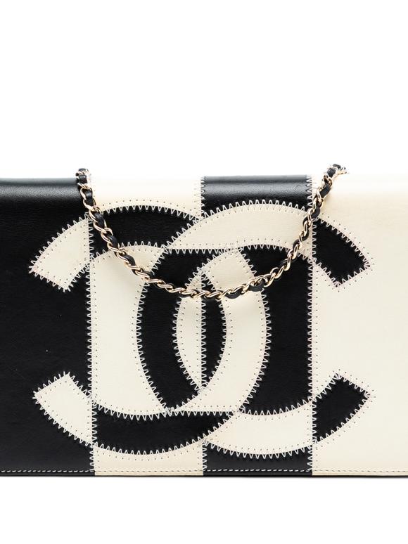 Chanel  Lambskin CC Clutch With Chain