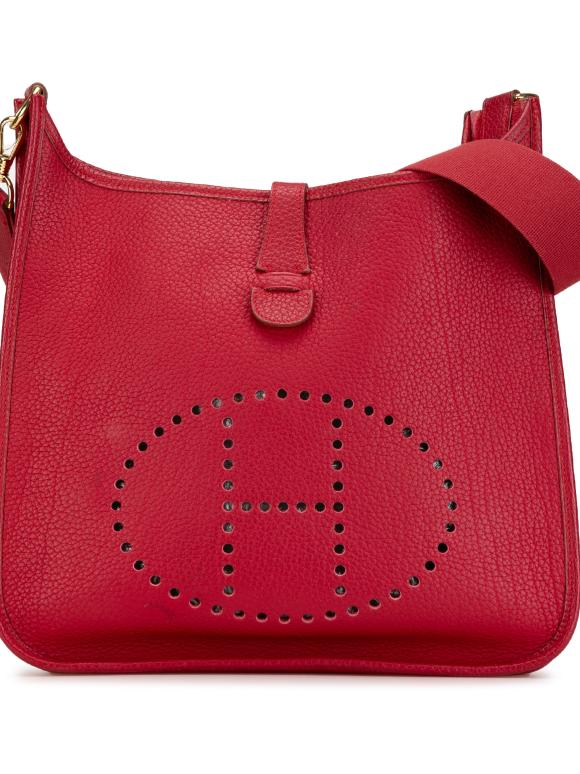 Hermes Rouge Ash Clemence Evelyne I 33
