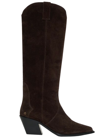 Anine Bing Brown Suede Tania Boots