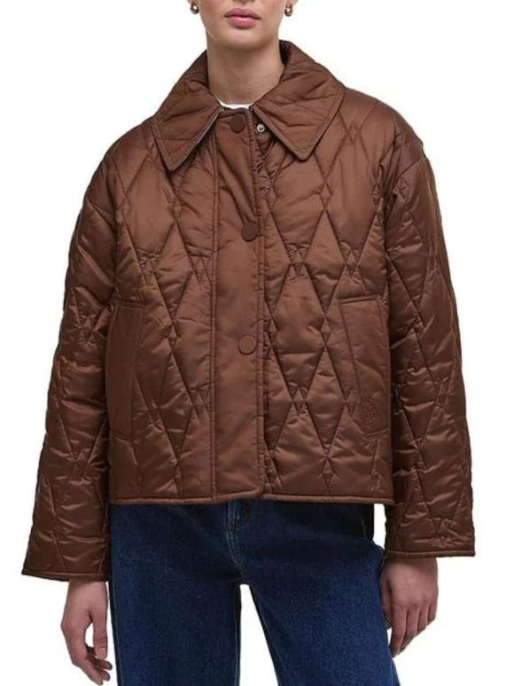 Barbour Bernadette quilted shell jacket