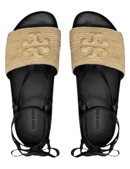 Tory Burch Raffia Sandals