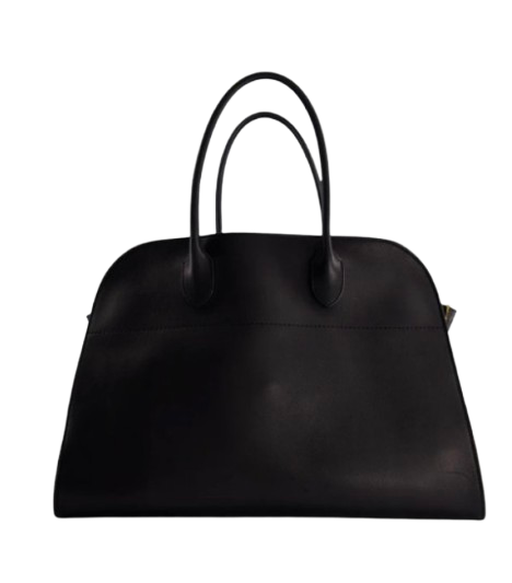The Row Black Leather Margaux 15