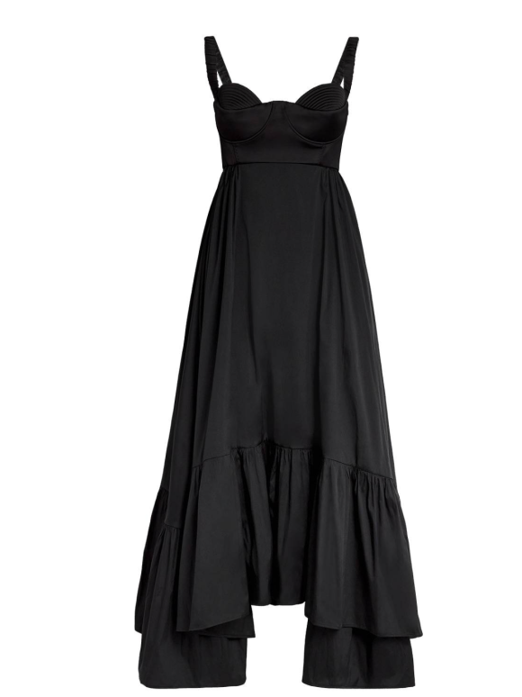 Anna October Black Swan Dress