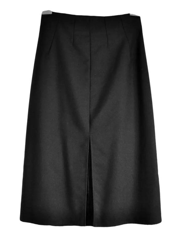 Bottega Veneta  Black Cadhmere Skirt