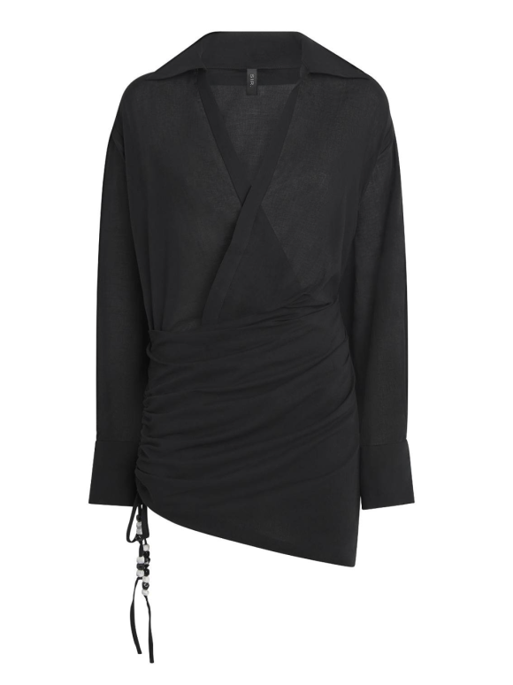 Sir The Label Azura Mini Dress With Bead Detail