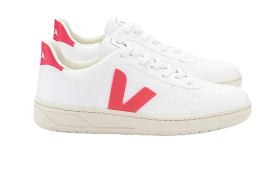 Veja White/Rose Fluo Trainer