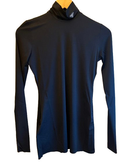 Prada Black Jersey Turtleneck Jumper