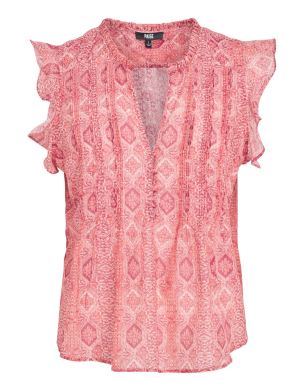 Paige Multi Paisley Print Idris Top