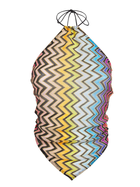 Missoni Multi Zigzag Halterneck Top