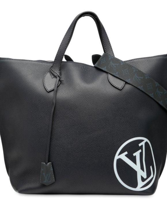 Louis Vuitton Blue Taurillon East Side Tote GM