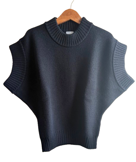 Bottega Veneta Black Knit Jumper