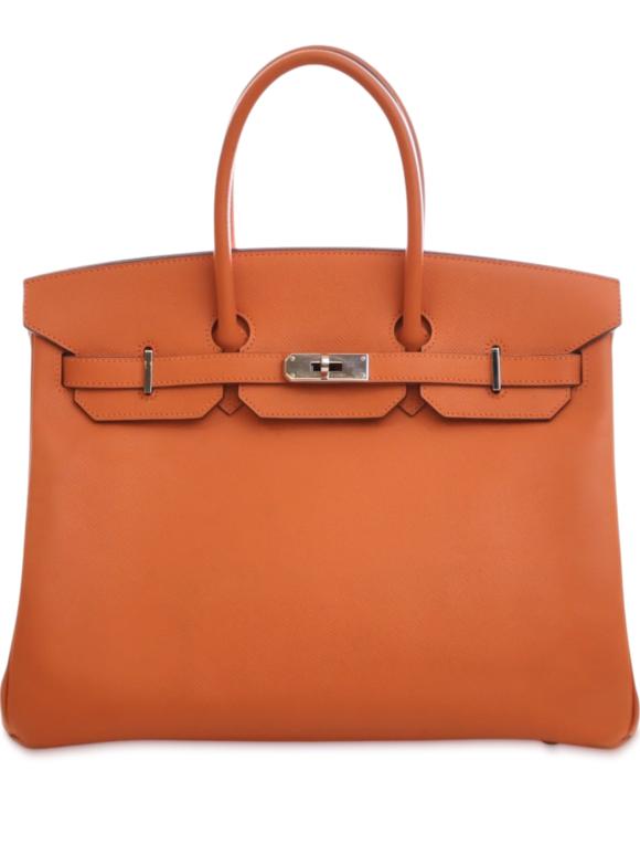 Hermes Feu Epsom Birkin Retourne 35