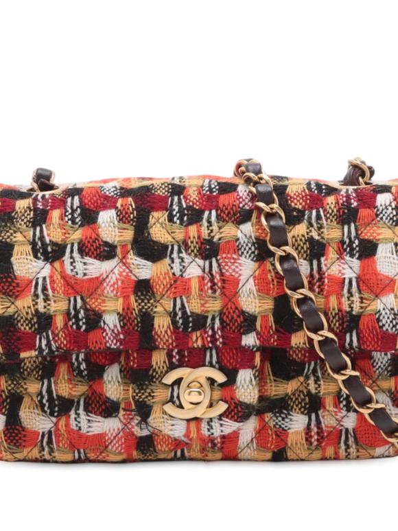 Chanel Multi Mini Rectangular Classic Tweed Single Flap