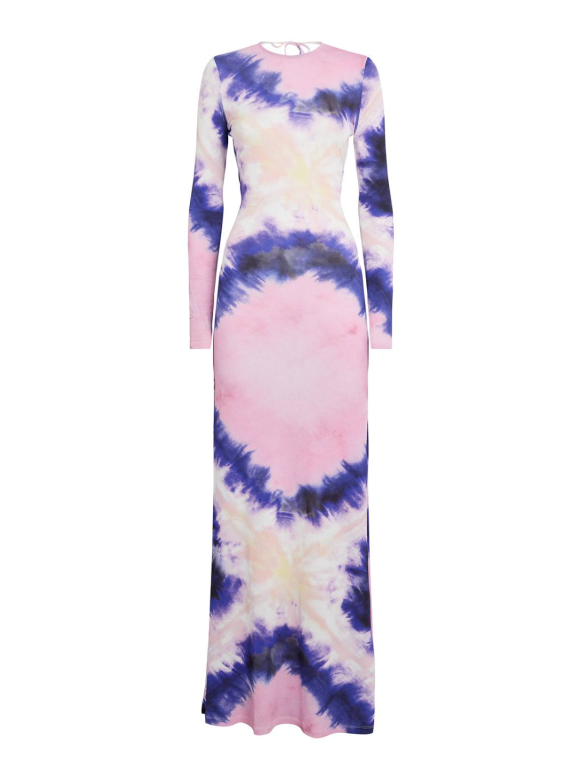 Rabanne Tie-dye Print Dress