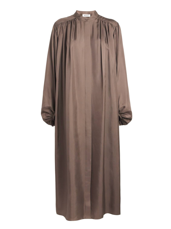 RÓHE  Silk Pleated Midi Dress