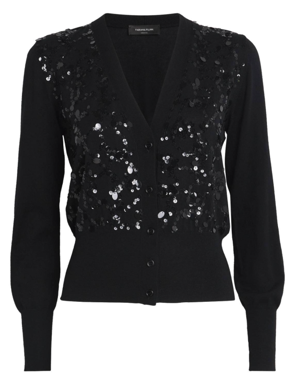 Fabiana Filippi Sequined Cardigan