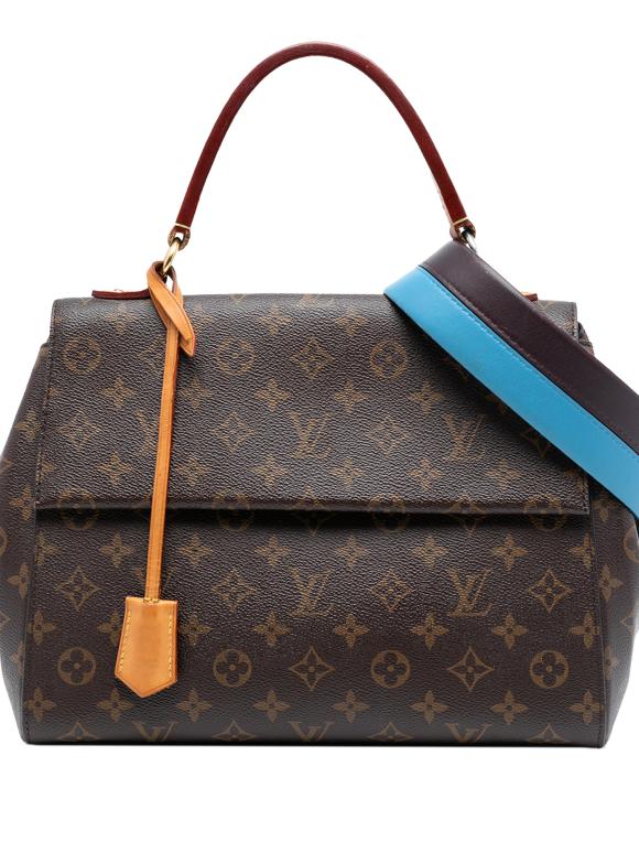 Louis Vuitton Coated Canvas Monogram Cluny MM