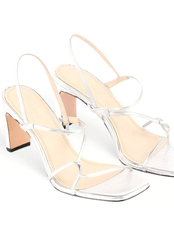 Sandro Silver Faye Sandals