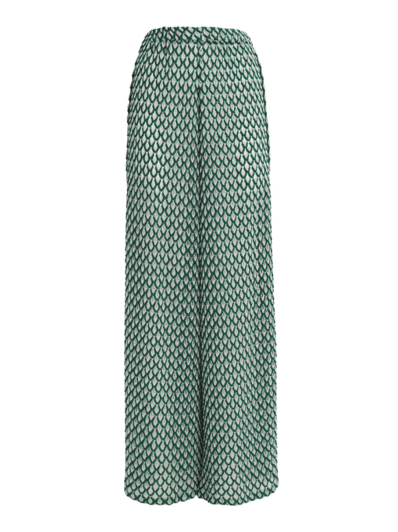 Missoni Crochet Wide-Leg Trousers
