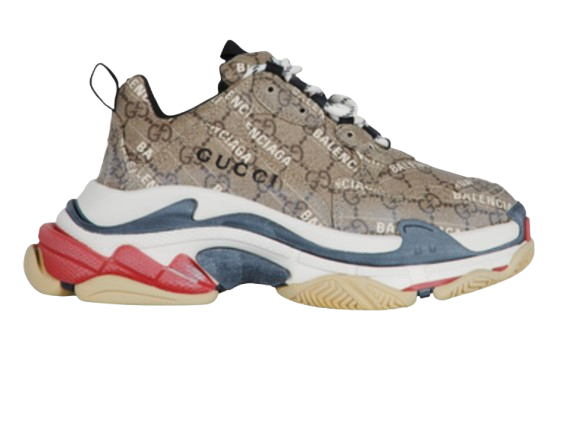 Balenciaga x Gucci Triple S Trainers