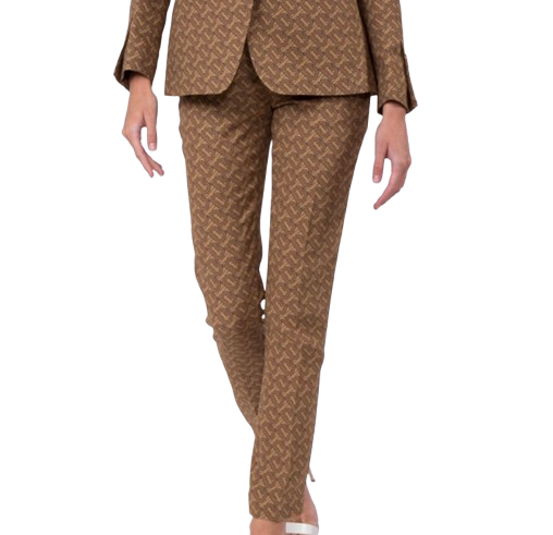 Burberry Silk Hanover Trousers