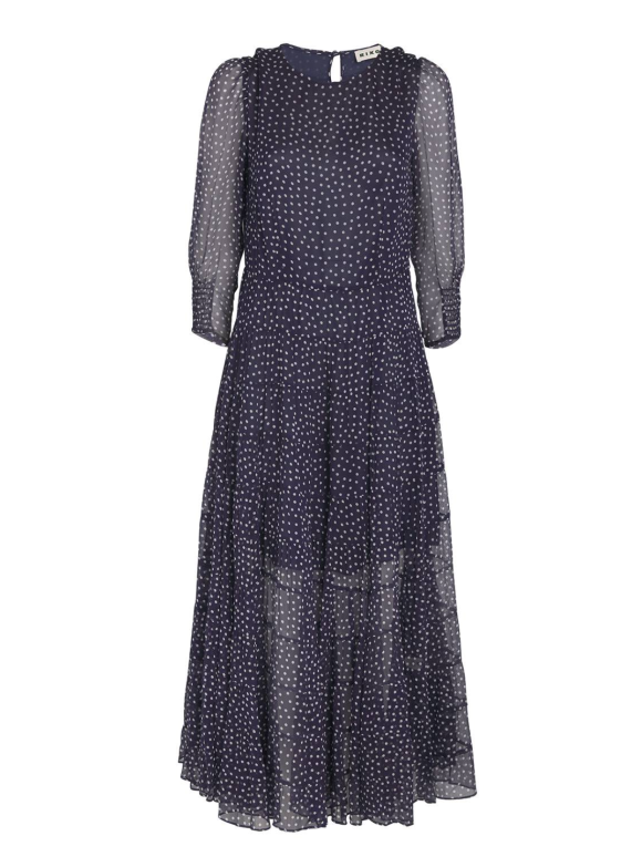 Rixo Kristen Georgette Midi Dress