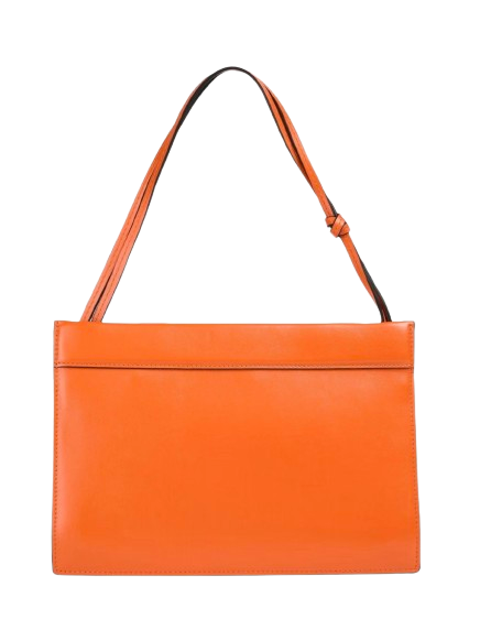 Wandler Orange Leather Shoulder Bag