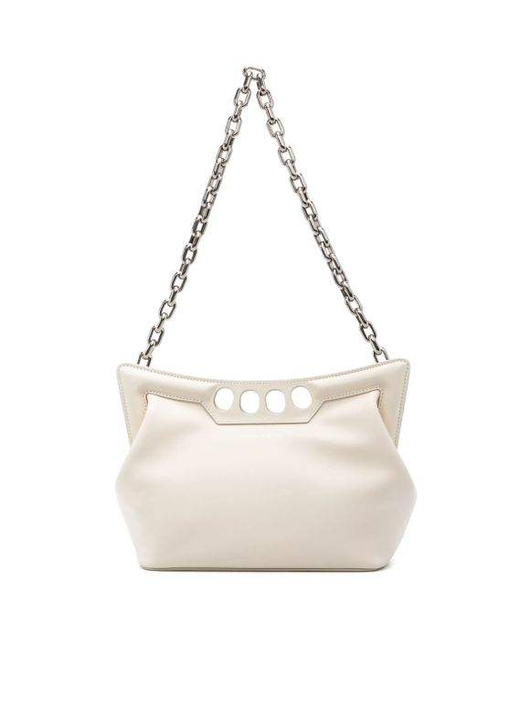 Alexander McQueen Ivory Shoulder Bag