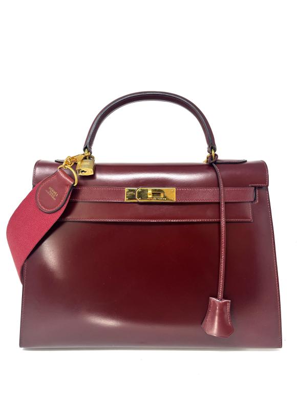 Hermes Rouge Kelly 32 Sellier