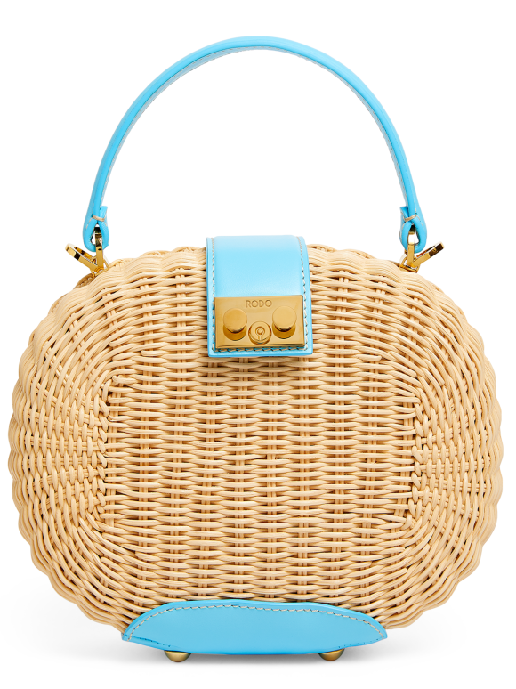 Rodo Midollino Straw Tote Bag