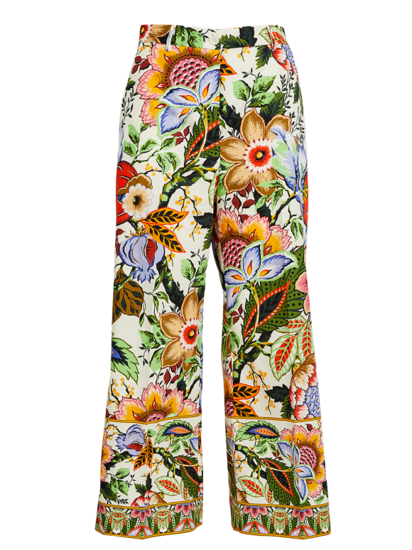 Etro Floral Cotton Culottes