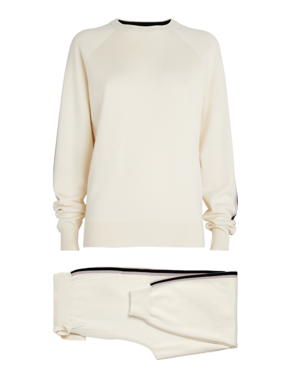 Olivia Von Halle  Silk-Cashmere Missy Tracksuit