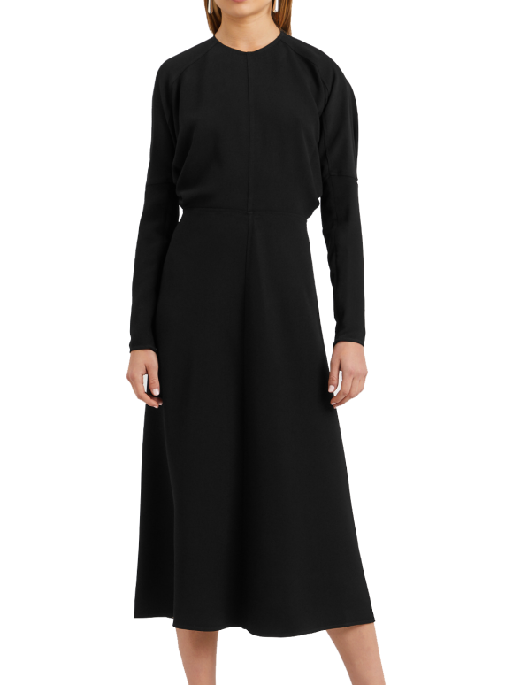 Victoria Beckham Panelled Midi Dress