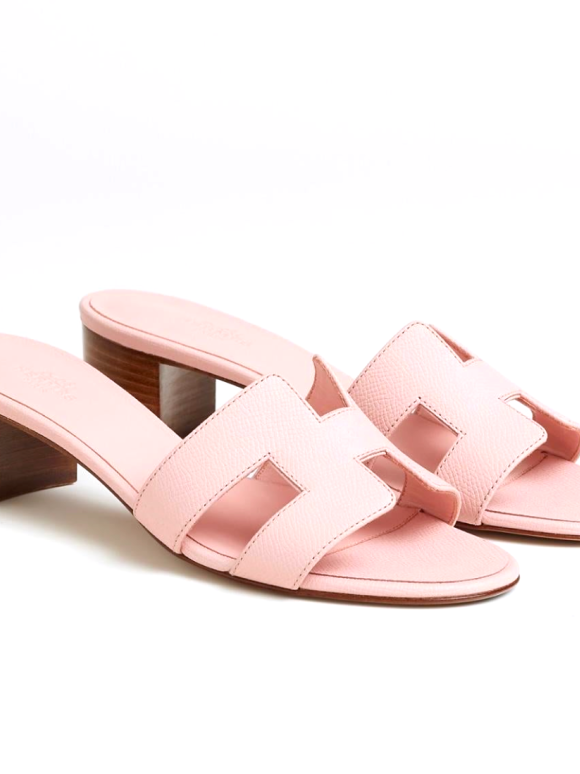 Hermes Pale Pink Oasis Sandals