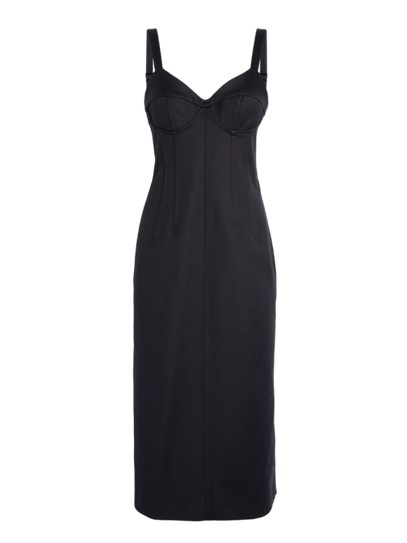 Sportmax Black Midi Dress