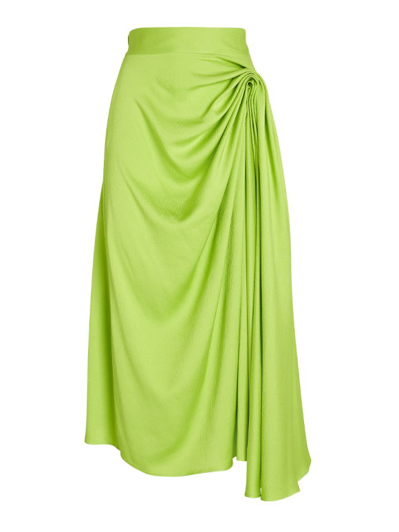 Edeline Lee Twisted Nymph Midi Skirt