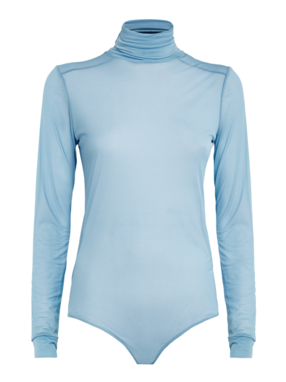 Maison Margiela Four-Stitch Sheer Bodysuit