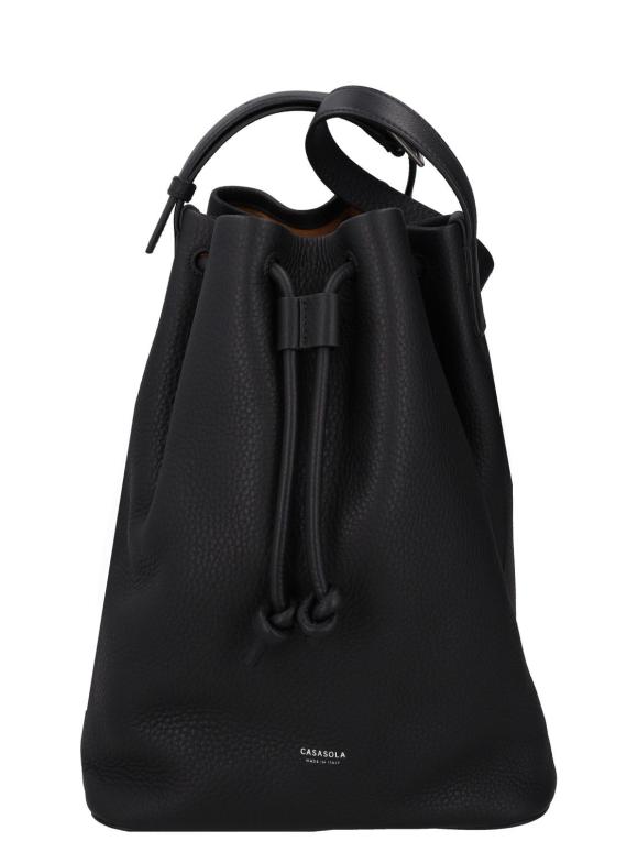 Casasola Large Leather Bucket Bag