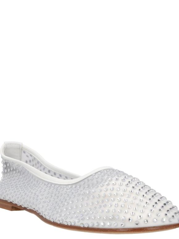Dear Frances Balla Crystals Embellished Flats