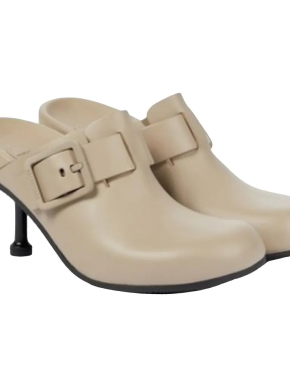 Balenciaga  Leather Mallorca Mules