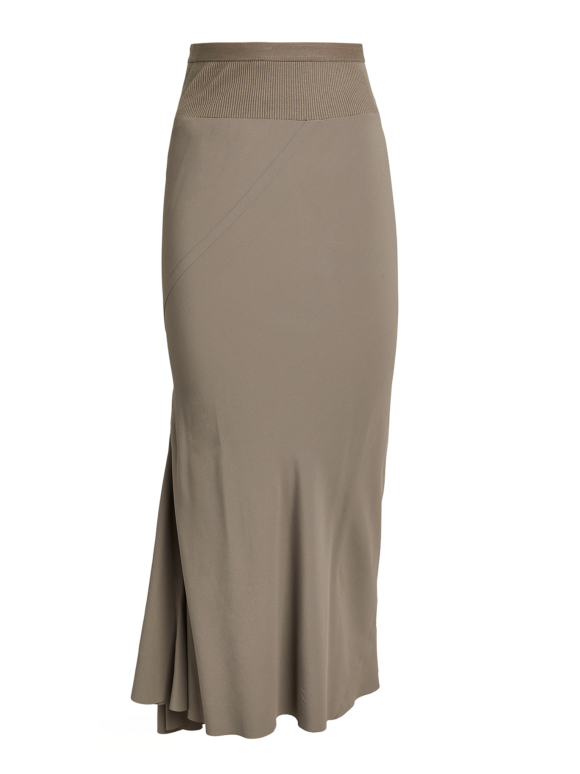Rick Owens  Lido Midi Bias Skirt -