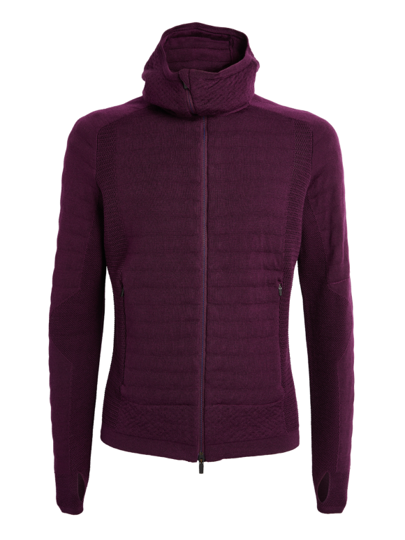 Icebreaker Merino ZoneKnit Explore LS Zip Hoodie