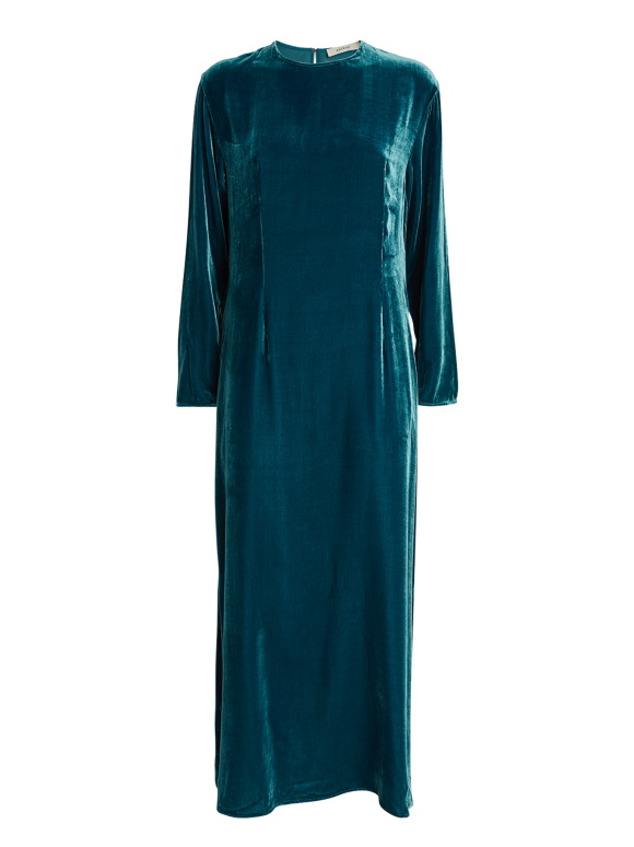 Asceno Jodie Velvet Midi Dress