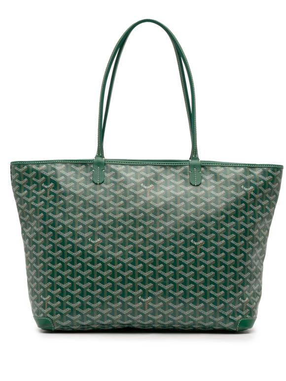 Goyard Green Goyardine Artois MM