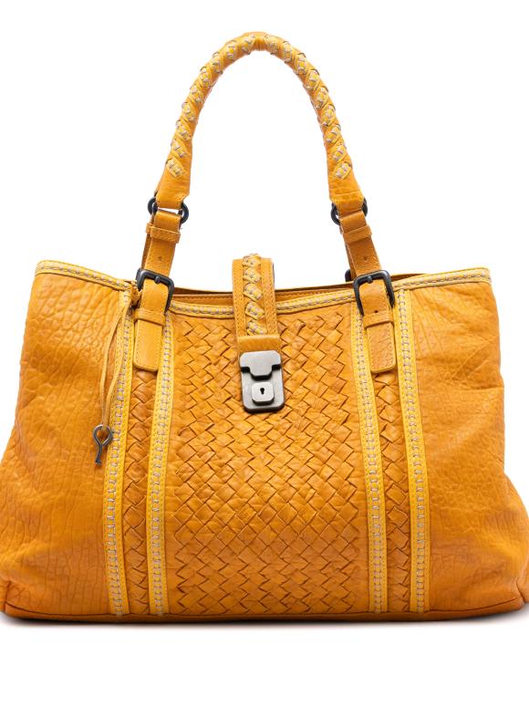 Bottega Veneta Medium Nappa Intrecciato Punto Mocassino Roma Tote