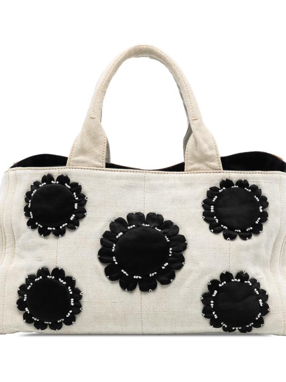 Prada Canvas Canapa Mistolino Tote
