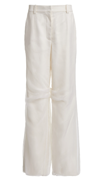 Christopher Esber Iconica Silk Wide-Leg Pants