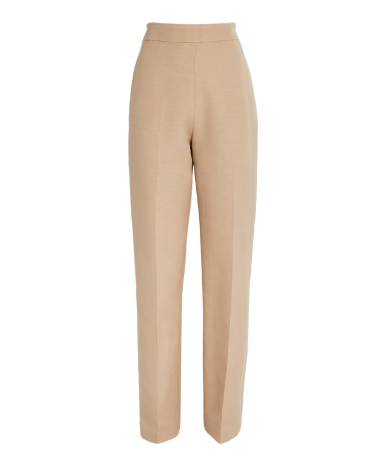 Tove Ilaria Cotton-Blend Straight Trousers